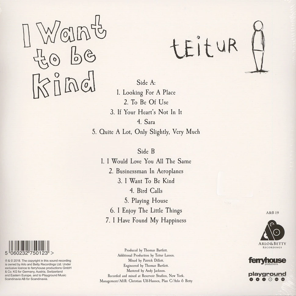 Teitur - I Want to Be Kind