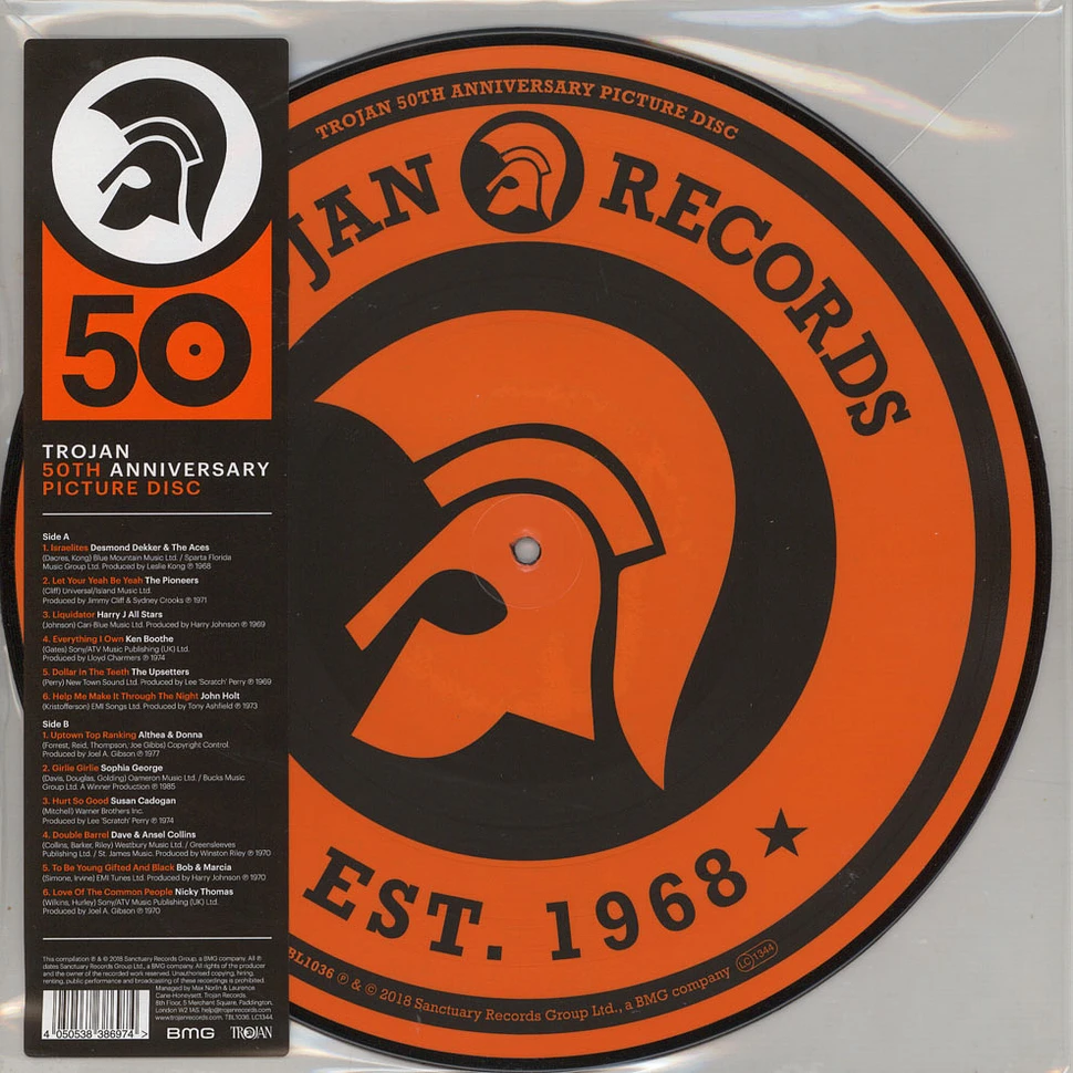 V.A. - Trojan 50th Anniversary Picture Disc Edition