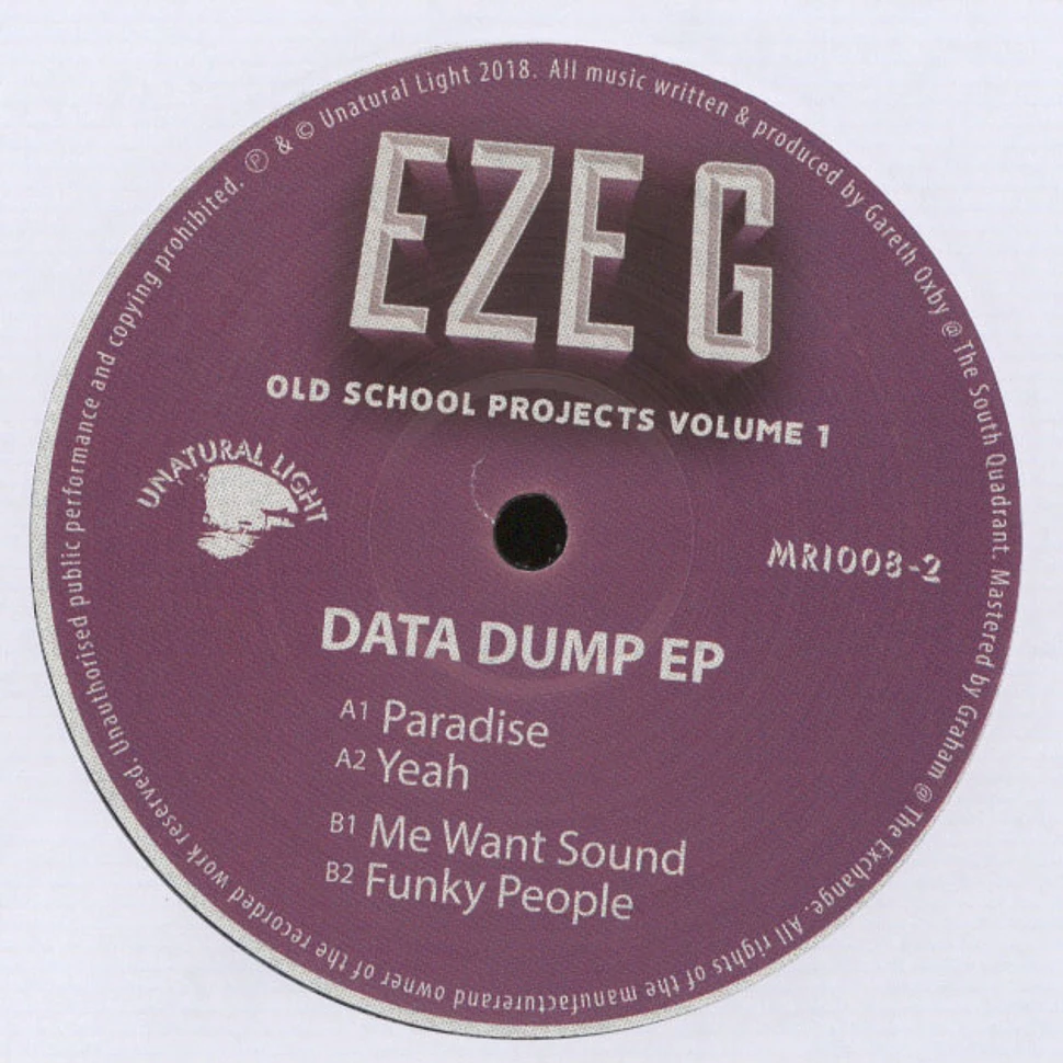 Eze G - Data Dump EP
