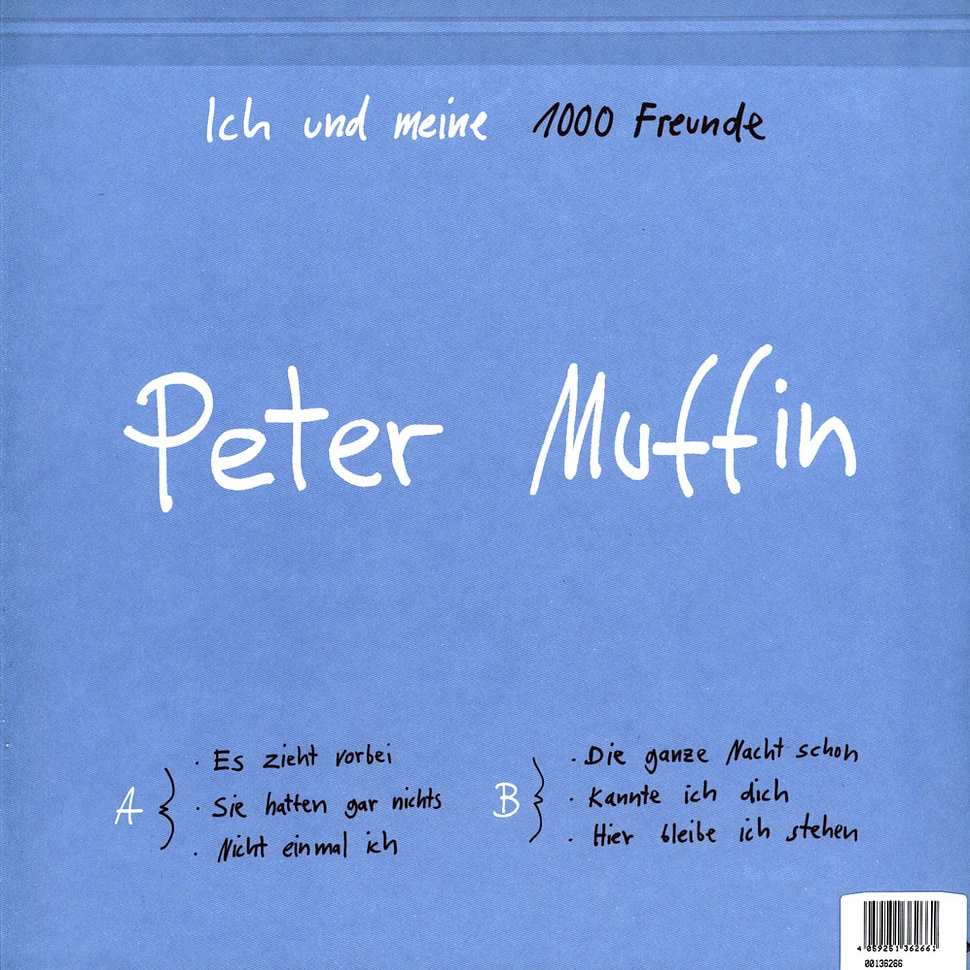 Peter Muffin (Die Nerven) - Ich und meine 1000 Freunde