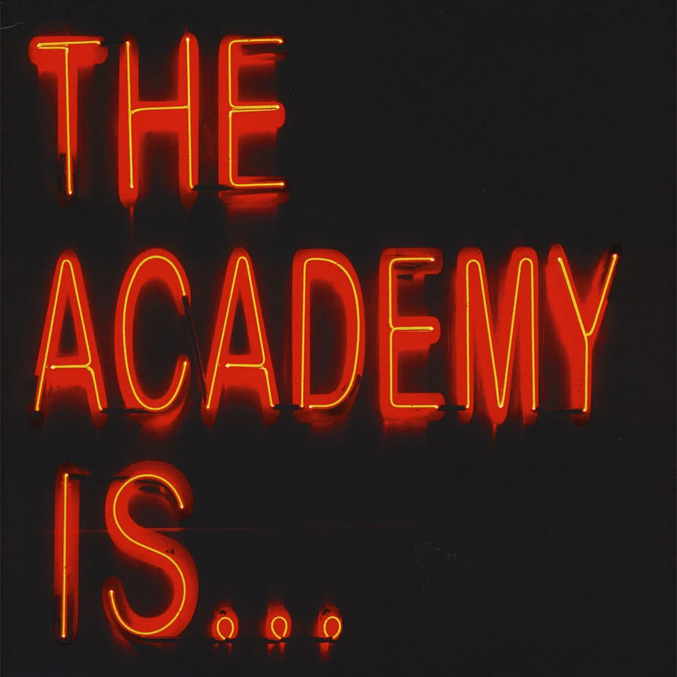 The Academy Is... - Santi Limited Black with Red & Yellow Splatter Edition