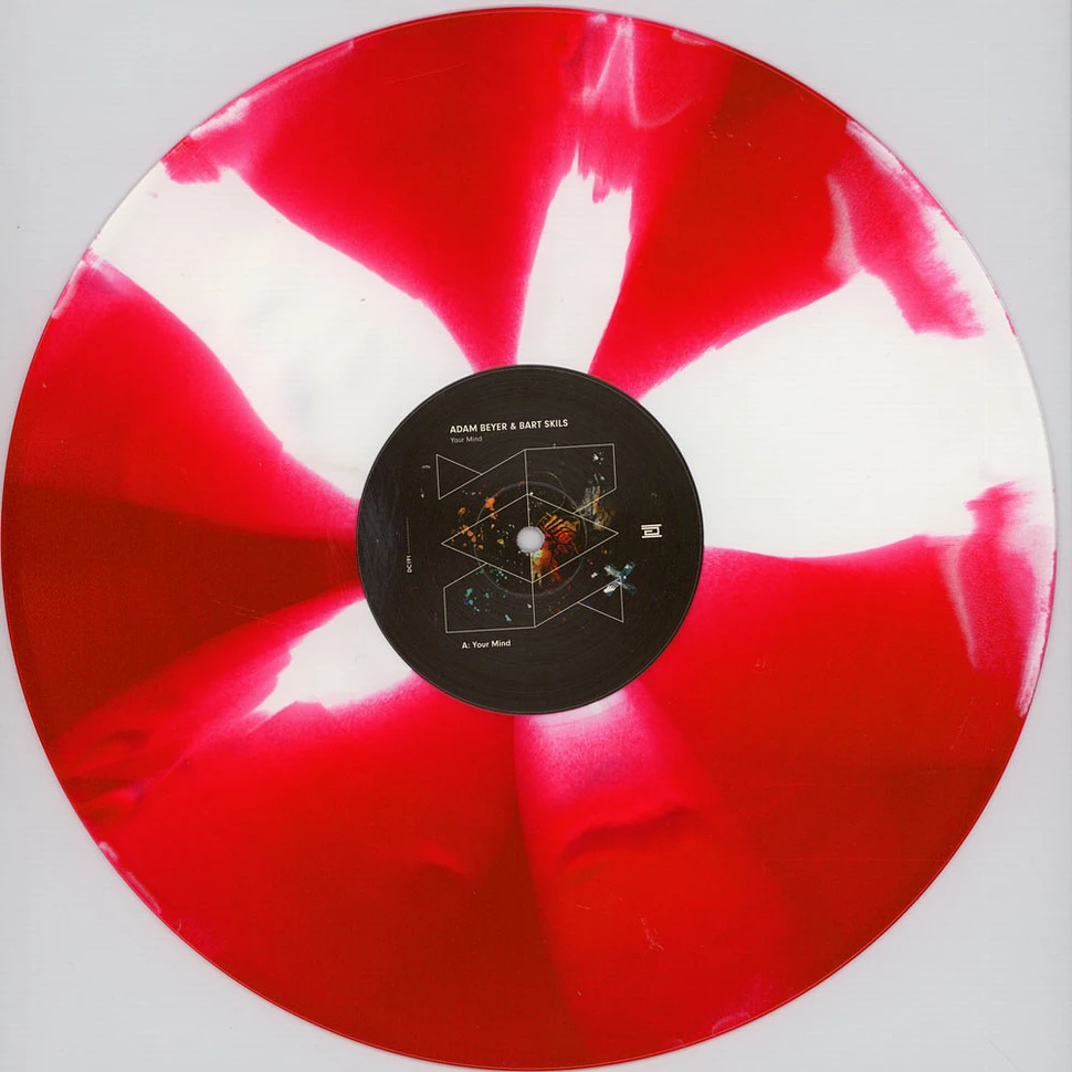 Adam Beyer & Bart Skils - Your Mind Red And White Striped Vinyl Edition