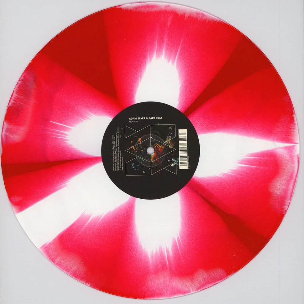 Adam Beyer & Bart Skils - Your Mind Red And White Striped Vinyl Edition