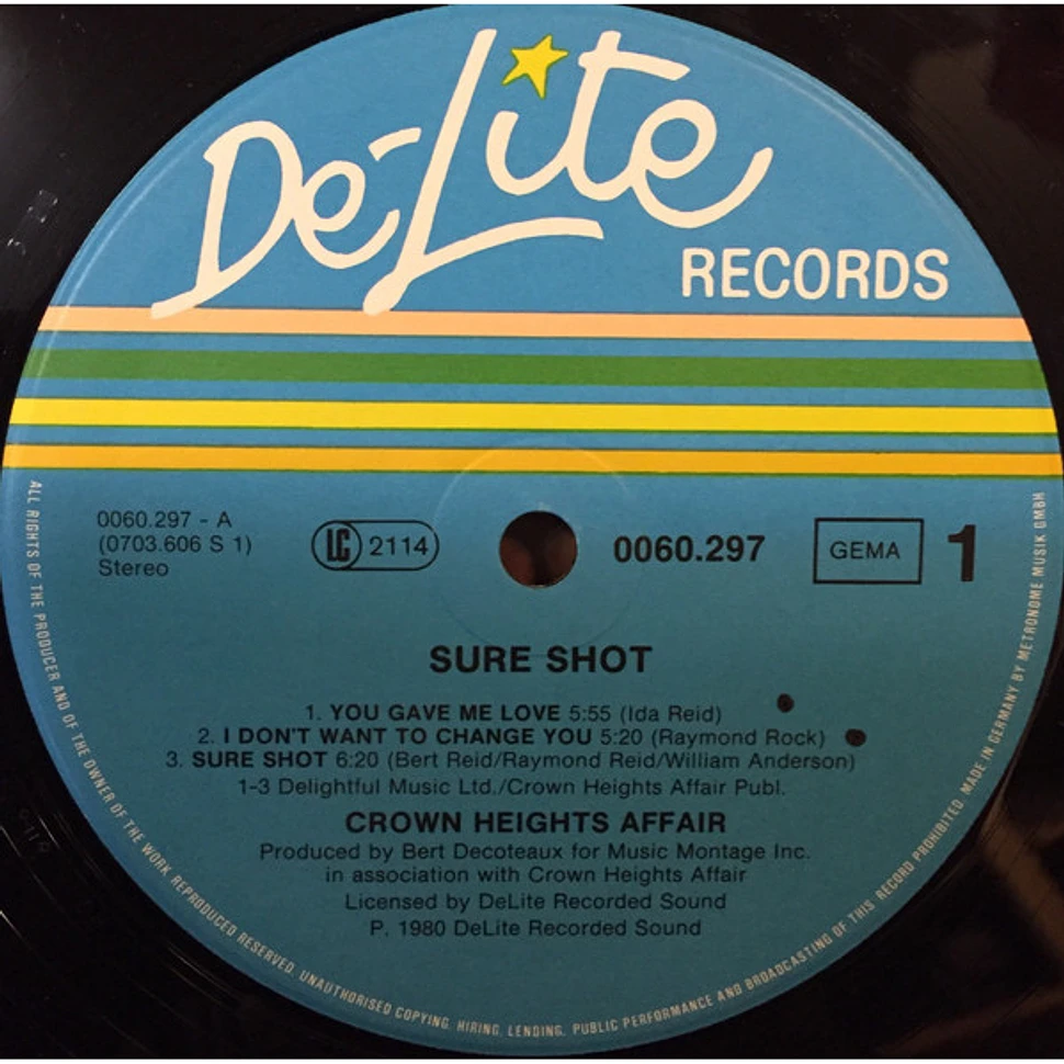 Crown Heights Affair - Sure Shot