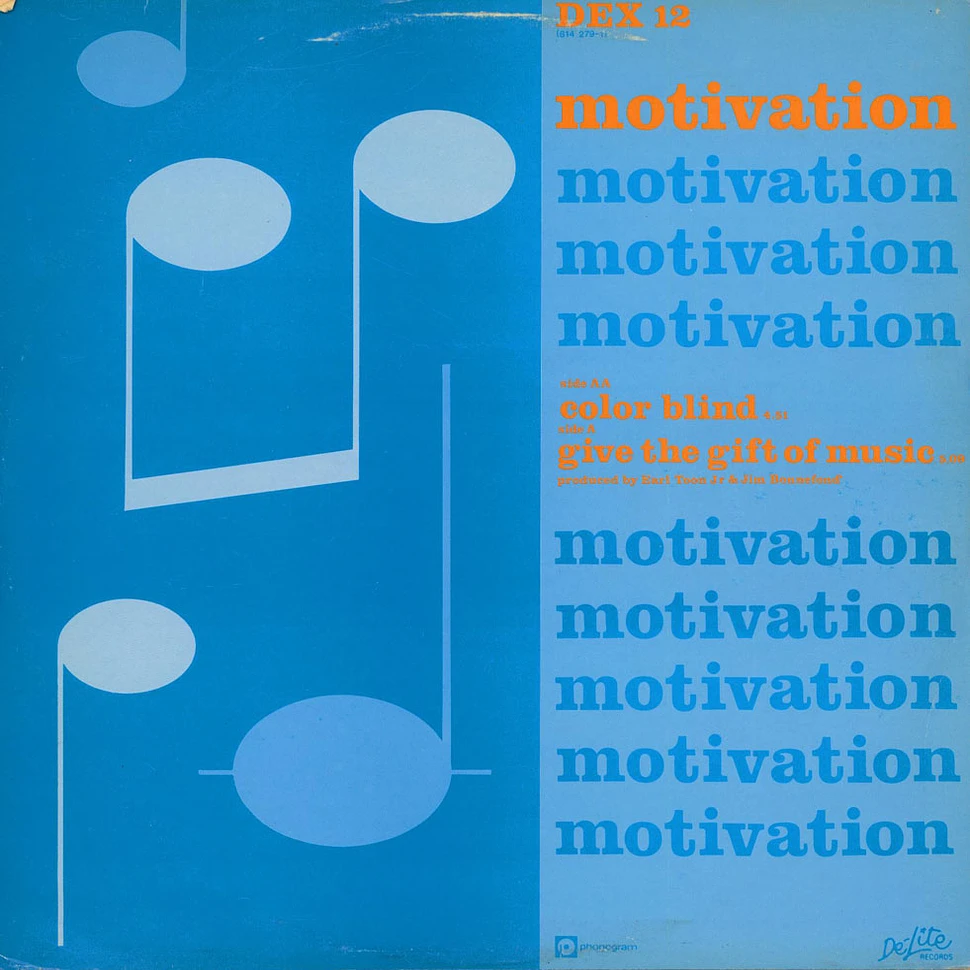 Motivation - Give The Gift Of Music / Color Blind