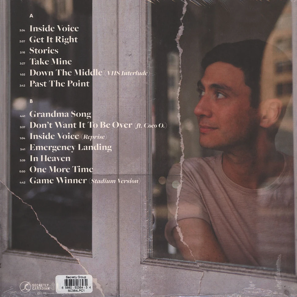 Joey Dosik - Inside Voice Colored Vinyl Edition