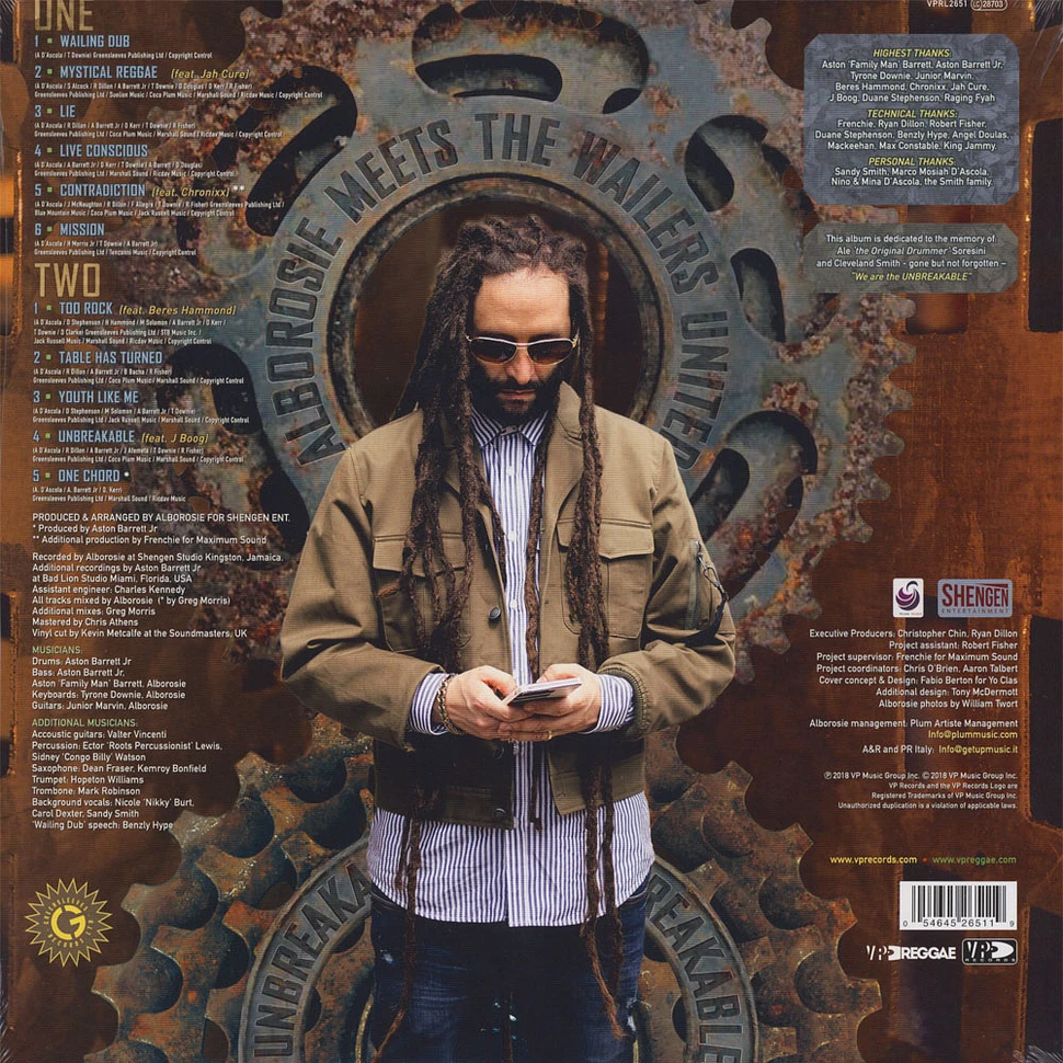 Alborosie - Meets The Wailers - Unbrekable