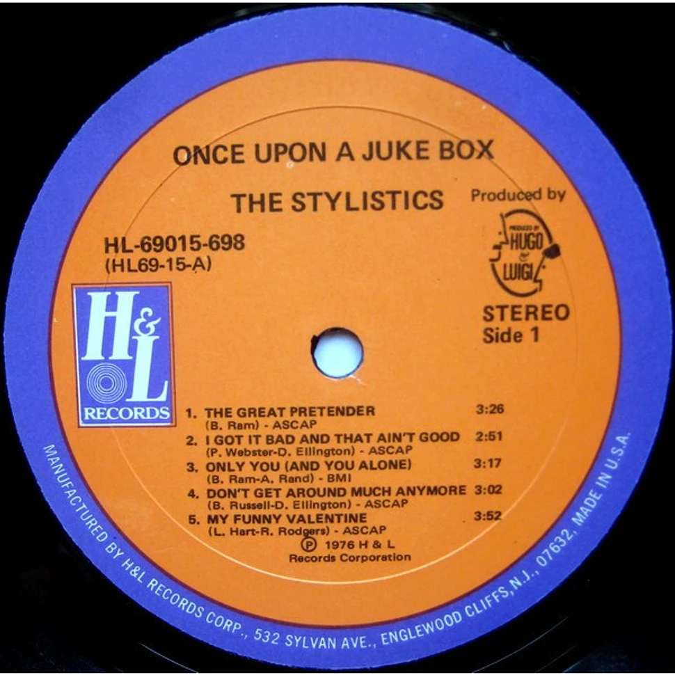 The Stylistics - Once Upon A Juke Box