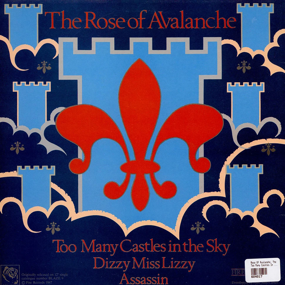 The Rose Of Avalanche - Too Many Castles In The Sky / Velveteen EP