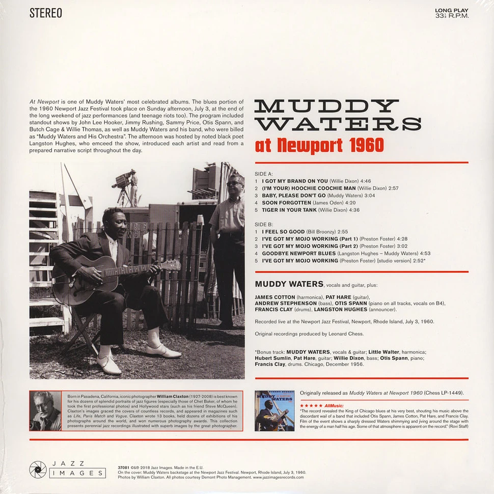 Muddy Waters - At Newport 1960 Gatefold Sleeve Edition