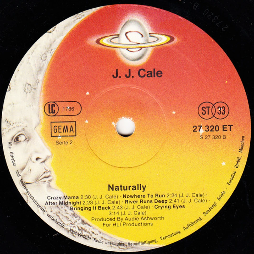 J.J. Cale - Naturally