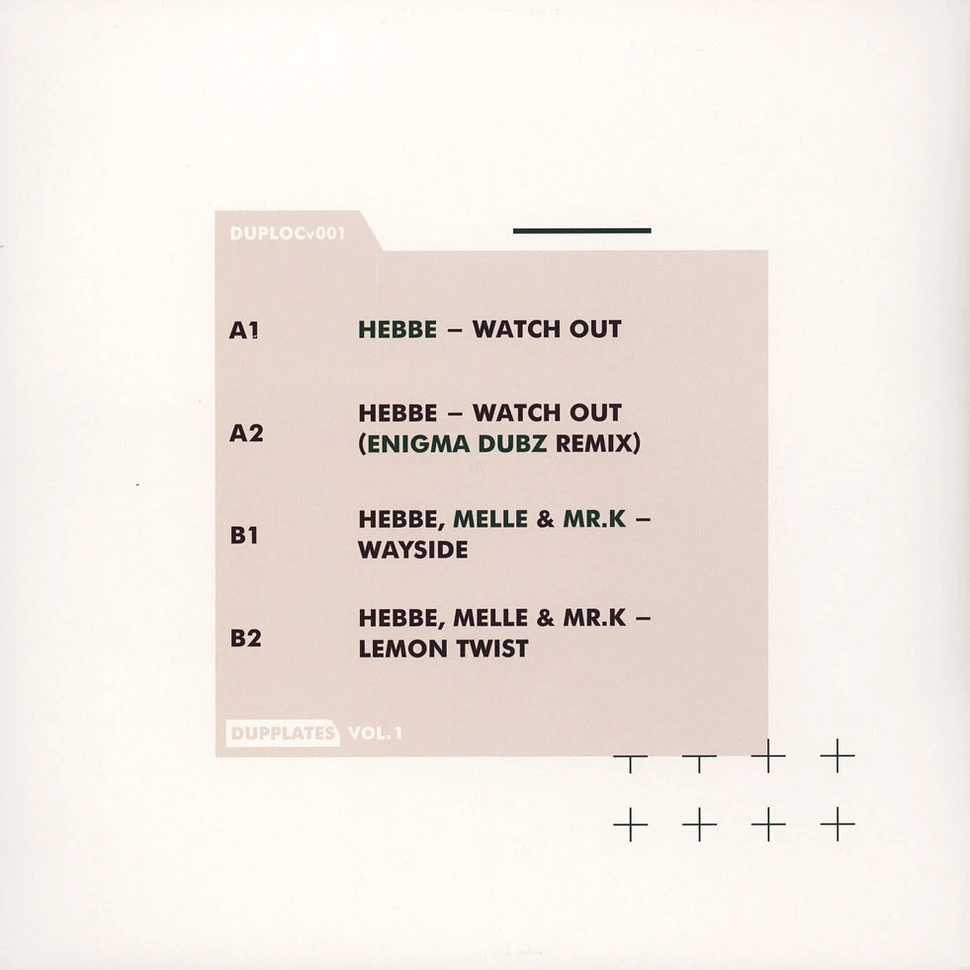 Hebbe - Dupplates Volume 1