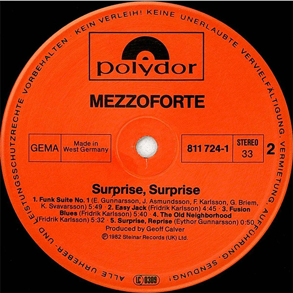 Mezzoforte - Surprise, Surprise