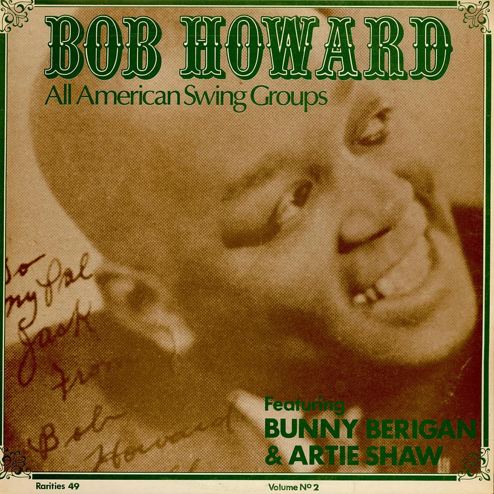 Bob Howard - Bob Howard All American Swing Groups - A Chronological Study - Vol. 3