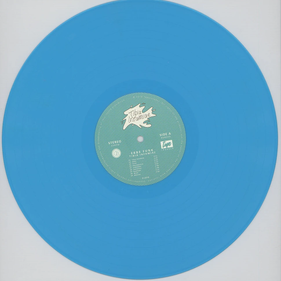 Ebbe Funk - Tibia Infamiae Blue Vinyl