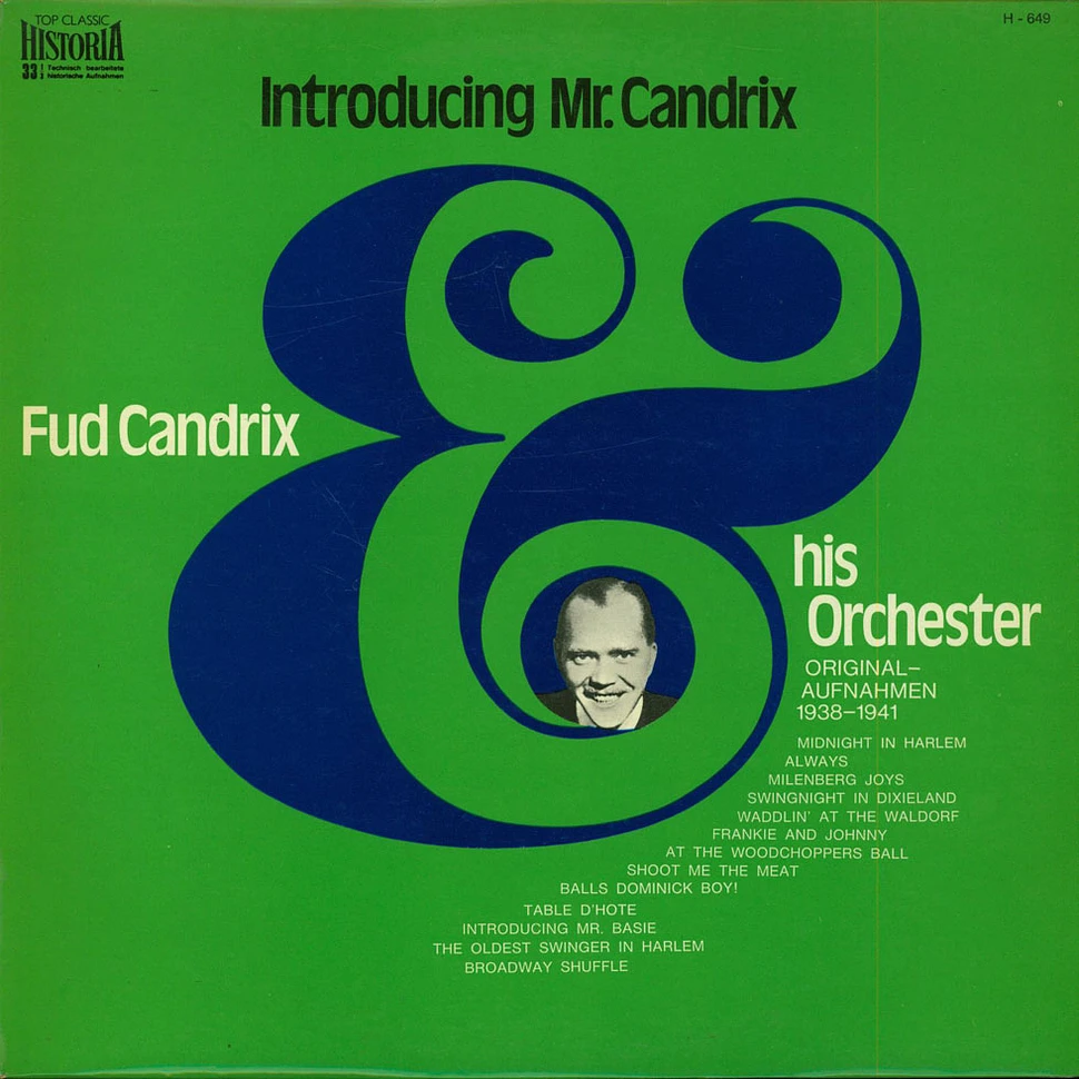 Fud Candrix Et Son Orchestre - Introducing Mr. Candrix