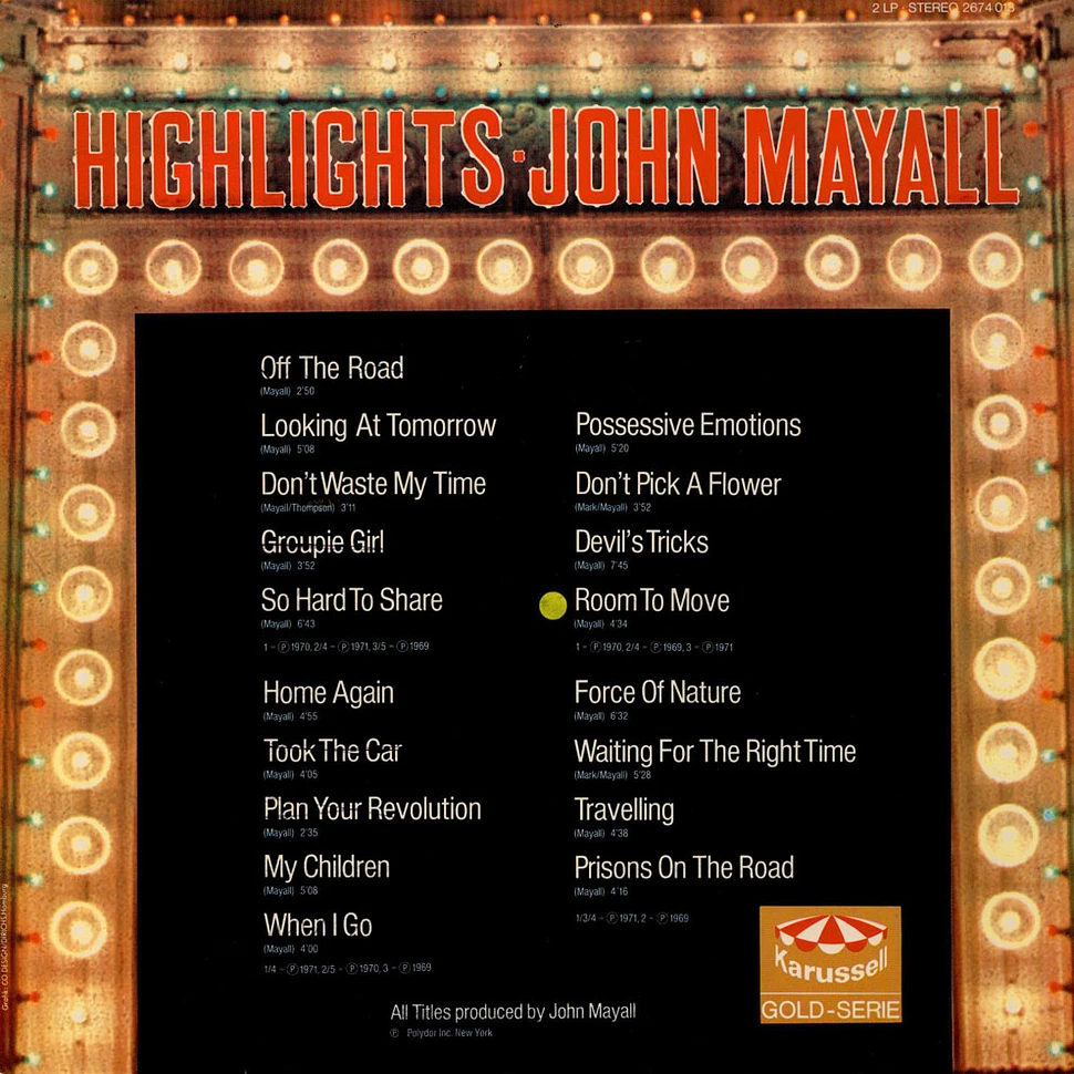 John Mayall - Highlights