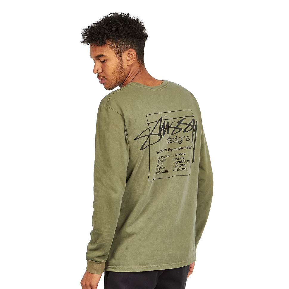 Stüssy - Modern Age Pigment Dyed LS Tee