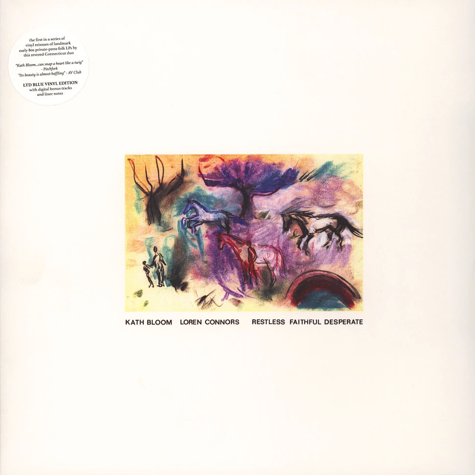 Kath Bloom & Loren Connors - Restless Faithful Desperate Colored Vinyl Edition
