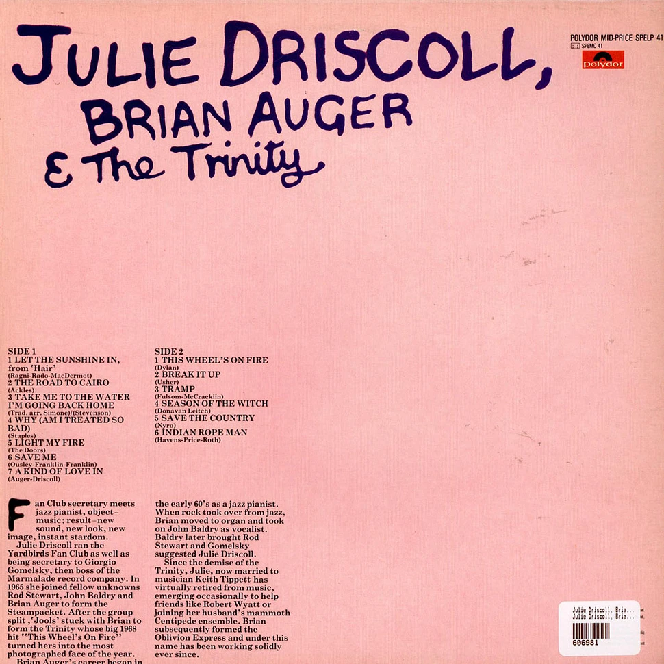 Julie Driscoll, Brian Auger & The Trinity - Julie Driscoll, Brian Auger & The Trinity