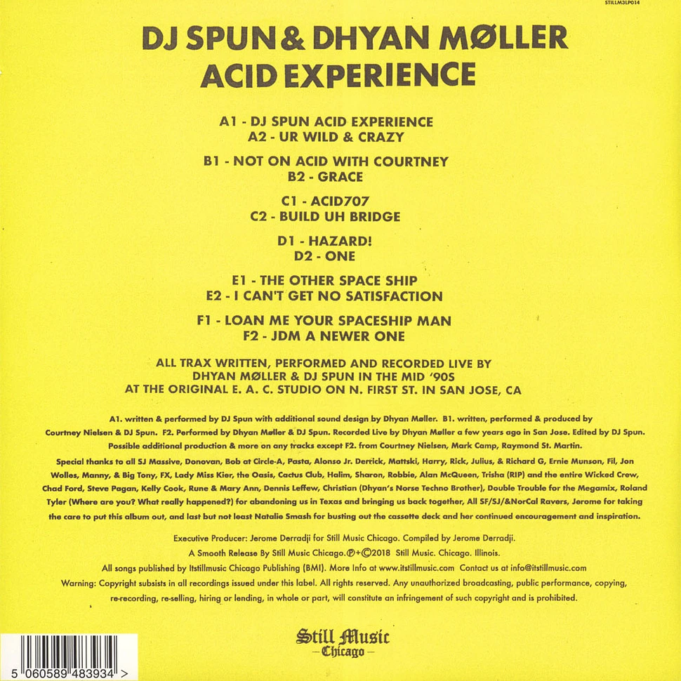 DJ Spun & Dhyan Moller - Acid Experience