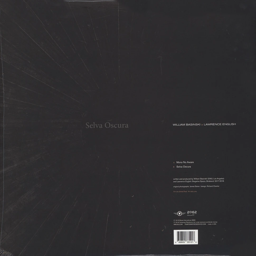 William Basinski & Lawrence English - Selva Oscura Black Vinyl Edition
