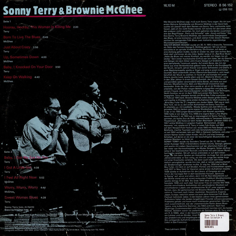 Sonny Terry & Brownie McGhee - Sonny Terry & Brownie McGhee