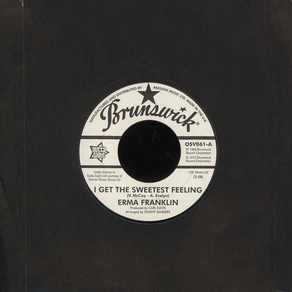 Erma Franklin / Laverne Baker - I Get The Seetest Feeling / I'm The One To Do It