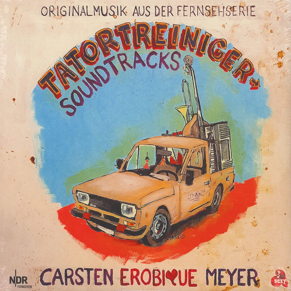 Carsten Erobique Meyer - OST Tatortreiniger Soundtracks Black Vinyl Edition