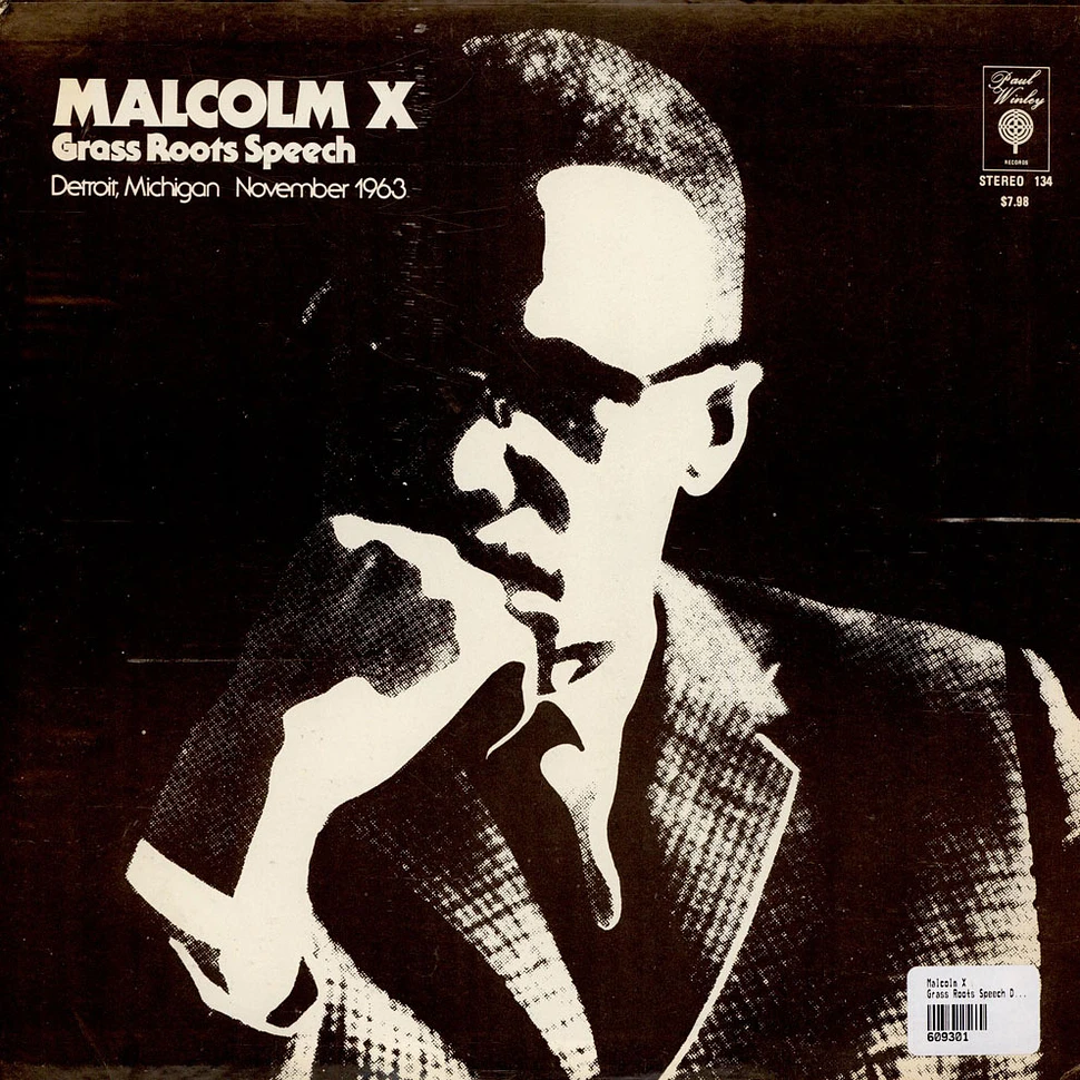 Malcolm X - Grass Roots Speech Detroit, Michigan November 1963