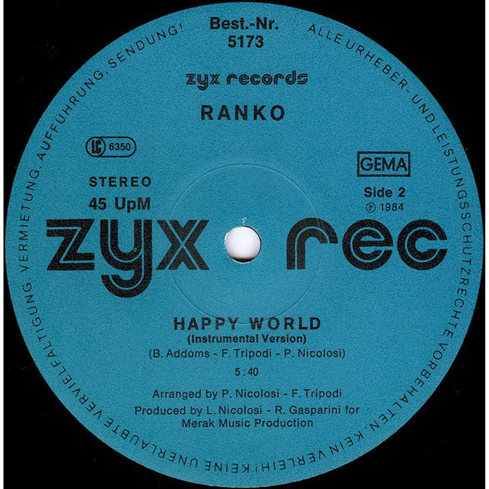 Ranko - Happy World
