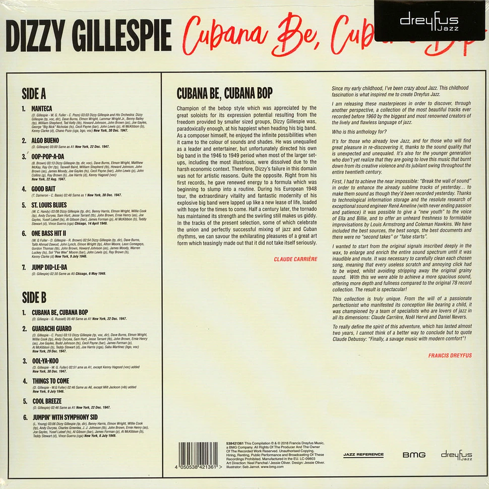 Dizzy Gillespie - Cubana Be, Cubana Bop