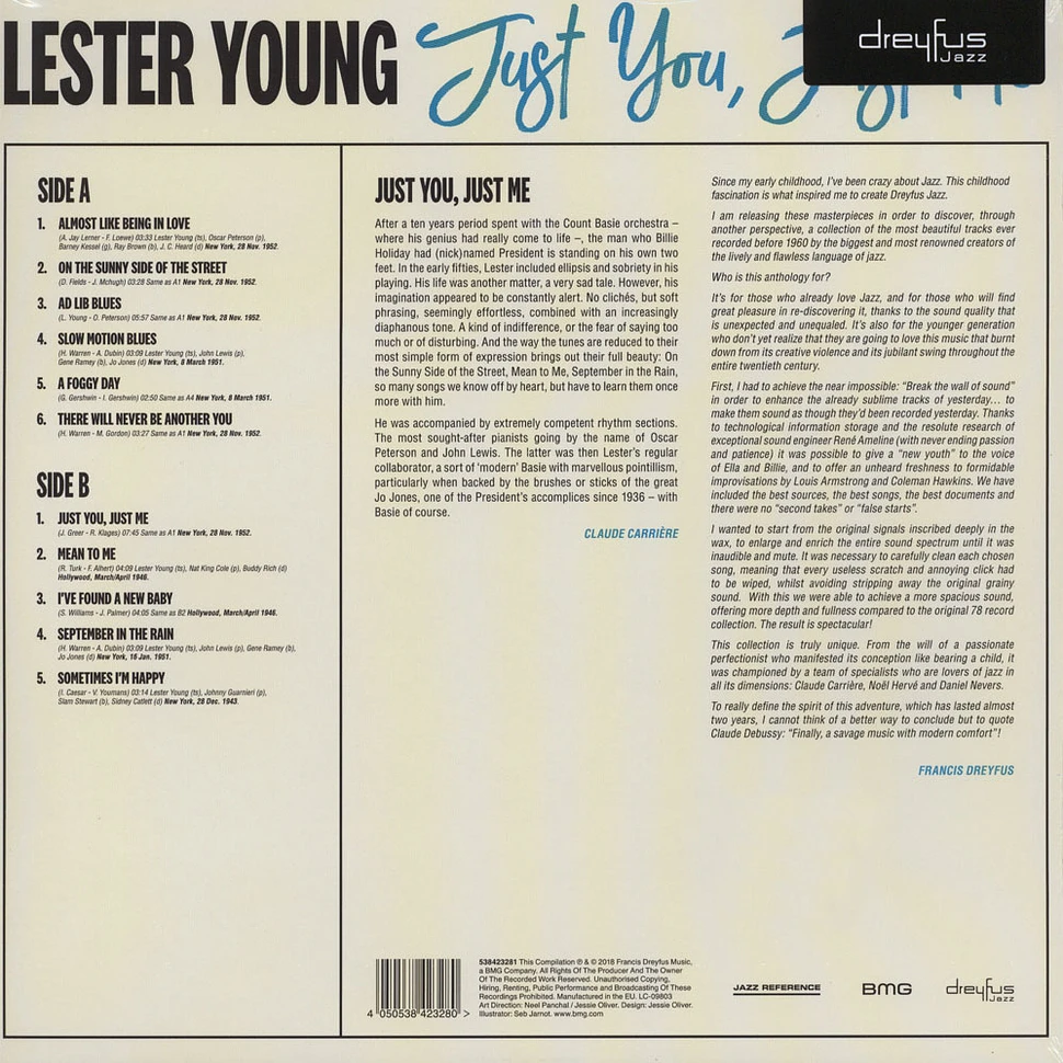 Lester Young - Just You, Just Me