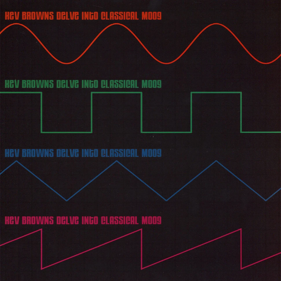 Kev Brown - Delve Into Classical Moog Glossy Black & Blue Vinyl Edition