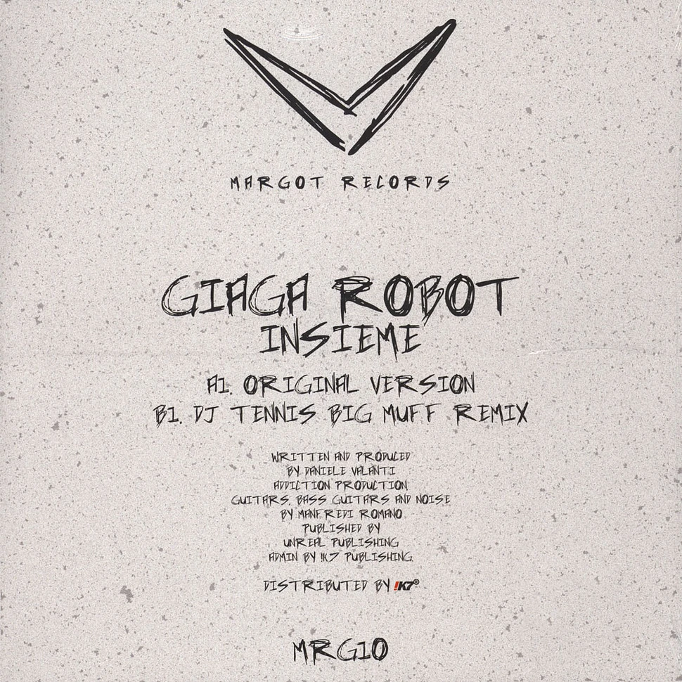 Giaga Robot - Insieme DJ Tennis Big Muff Remix