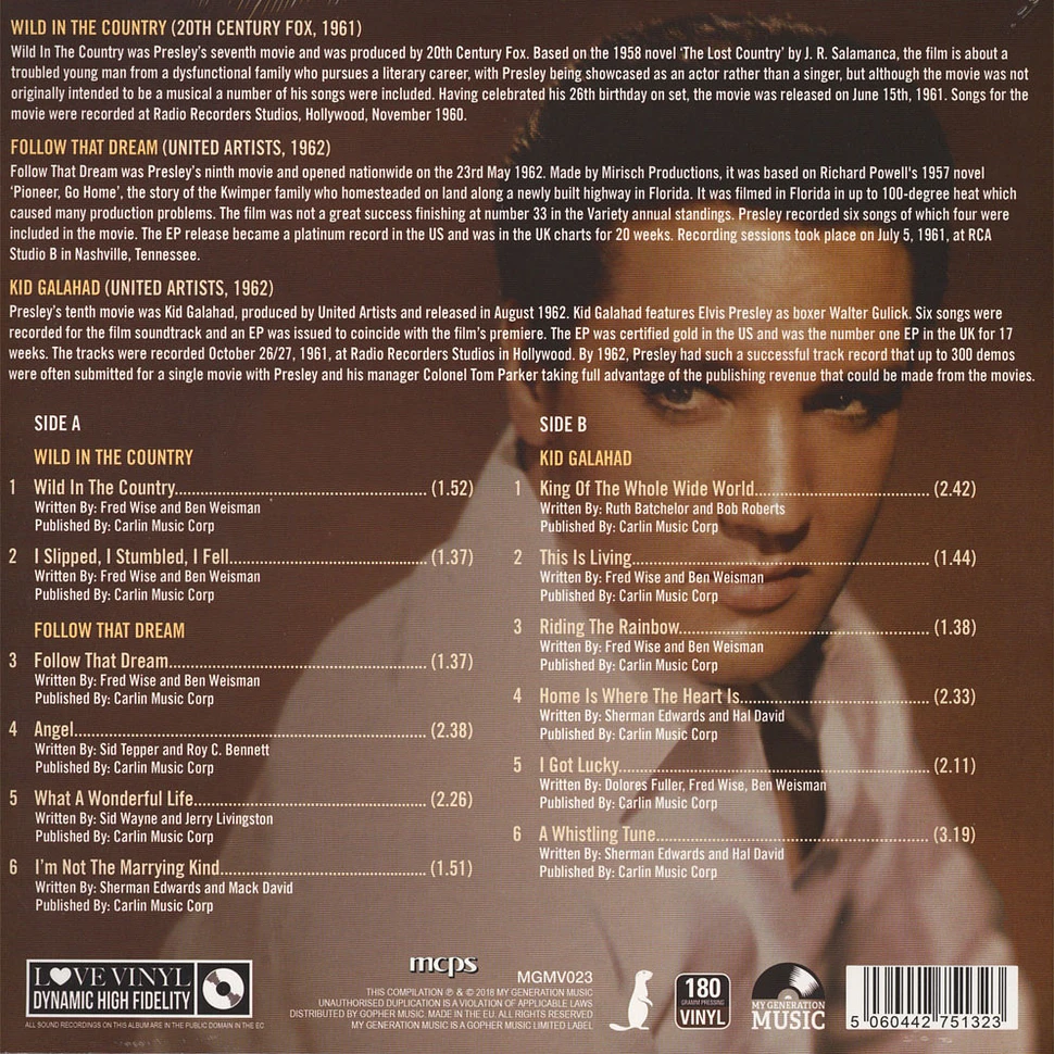Elvis Presley - Three Original Soundtracks