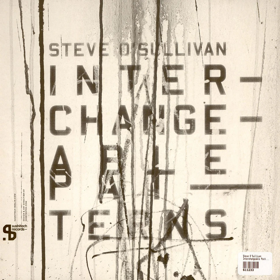 Steve O'Sullivan - Interchangeable Patterns Part.1