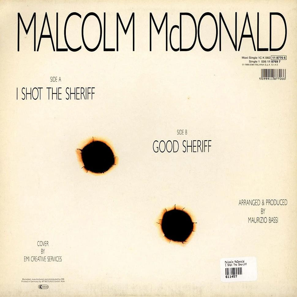 Malcolm McDonald - I Shot The Sheriff