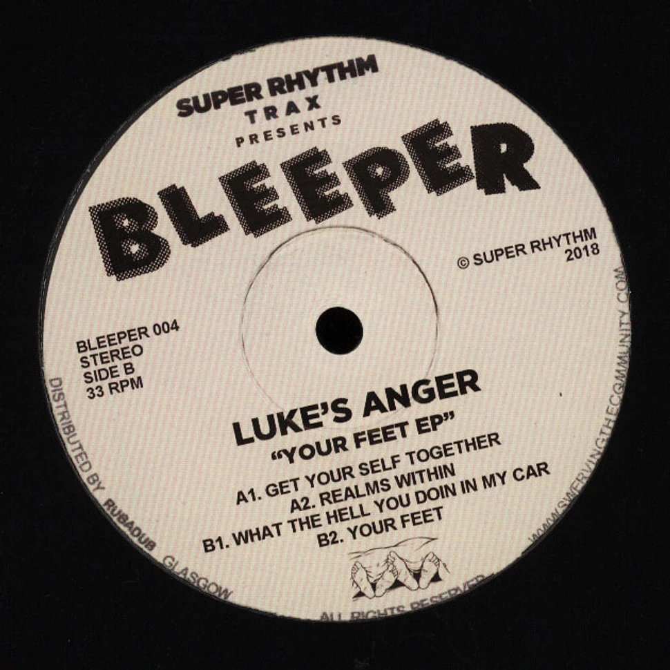 Luke's Anger - Your Feet EP