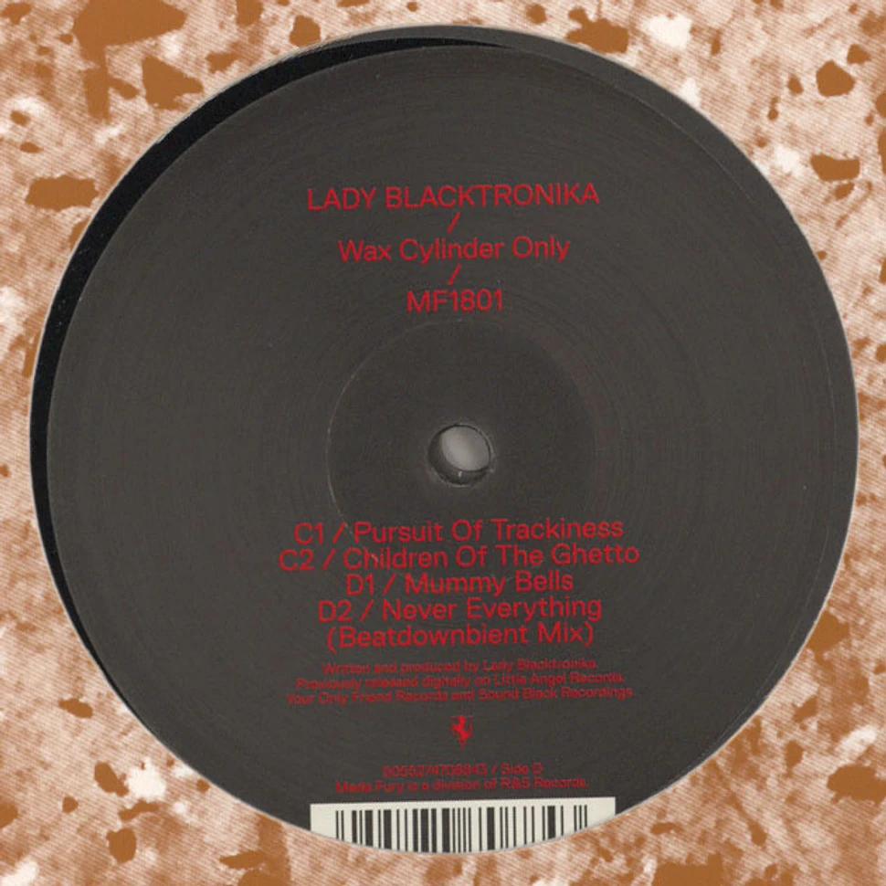 Lady Blacktronika - Wax Cylinder Only