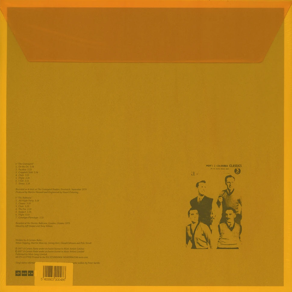 A Certain Ratio - The Graveyard And The Ballroom Orange Vinyl Edition