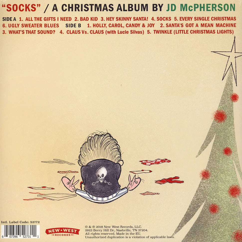 JD McPherson - Socks Black Vinyl Edition