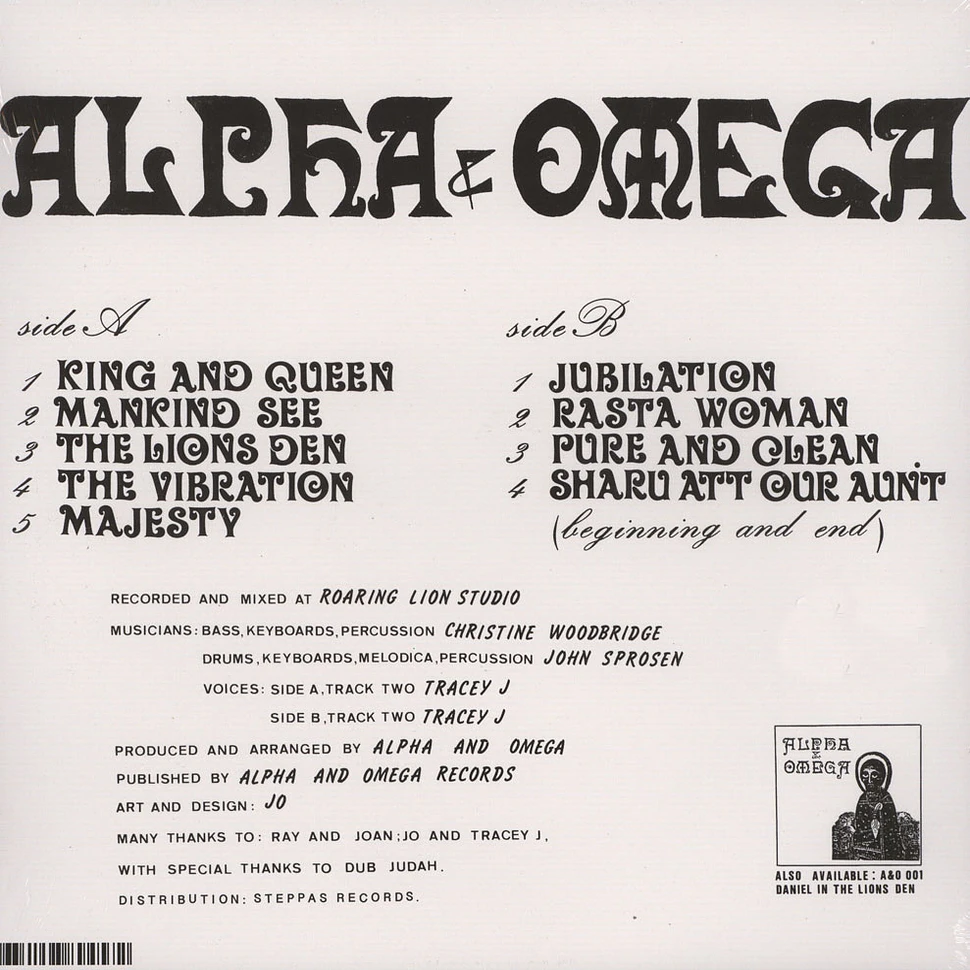 Alpha & Omega - King & Queen