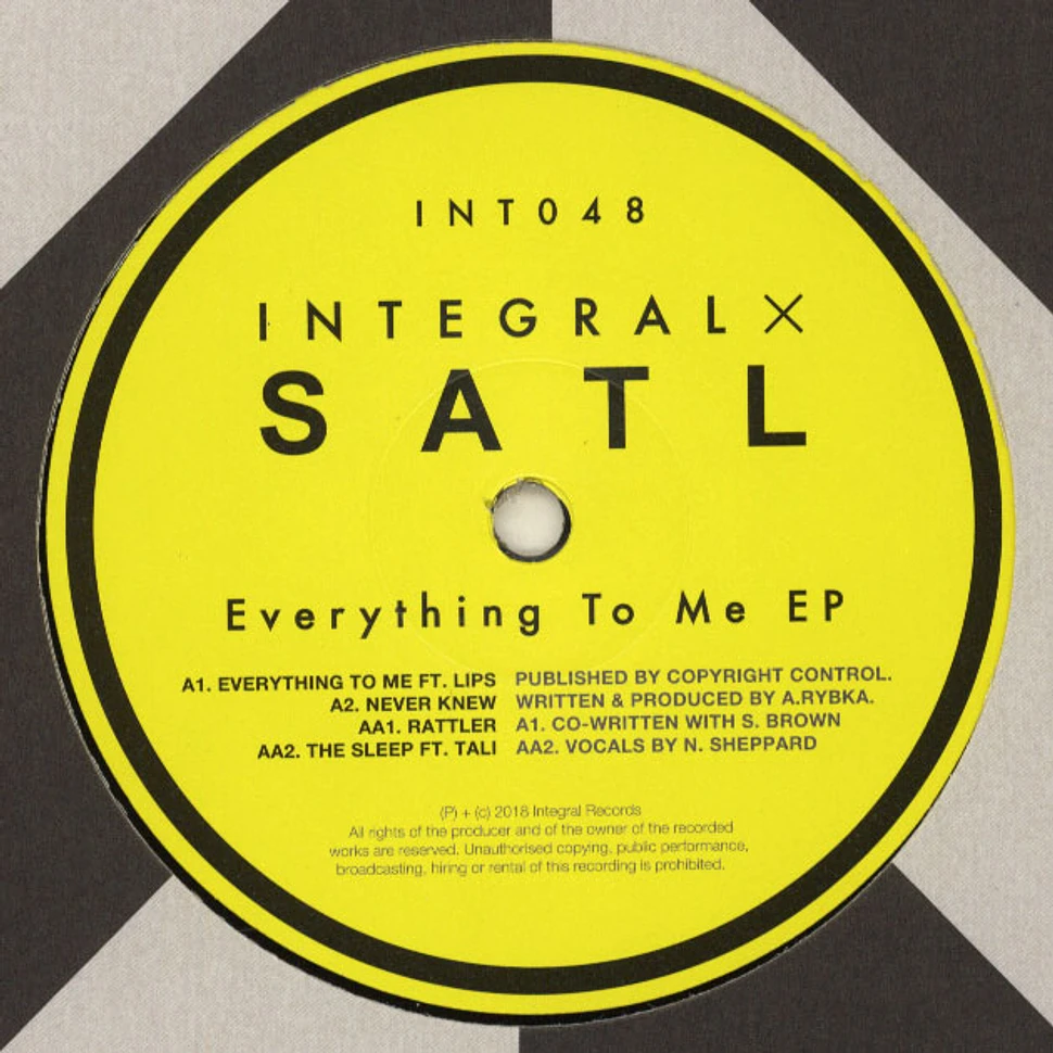 SATL - Everything To Me EP