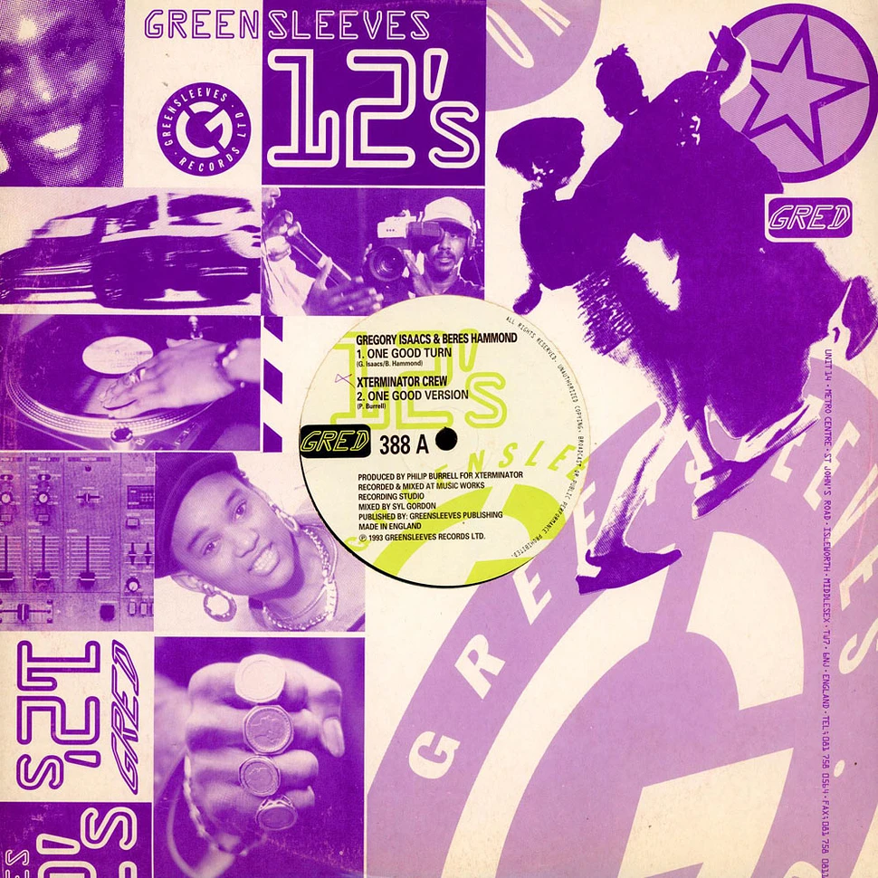 Gregory Isaacs / Beres Hammond / Luciano / Exterminator Crew - One Good Turn / Poor & Simple