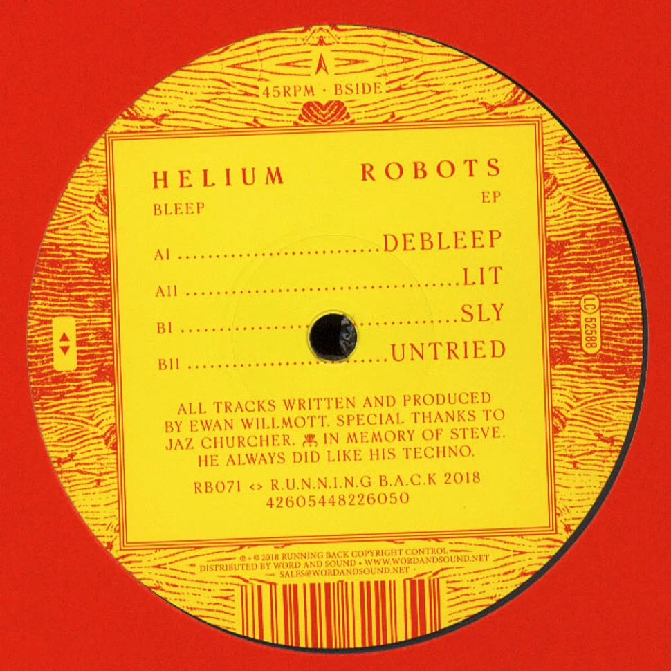 Helium Robots - Bleep EP