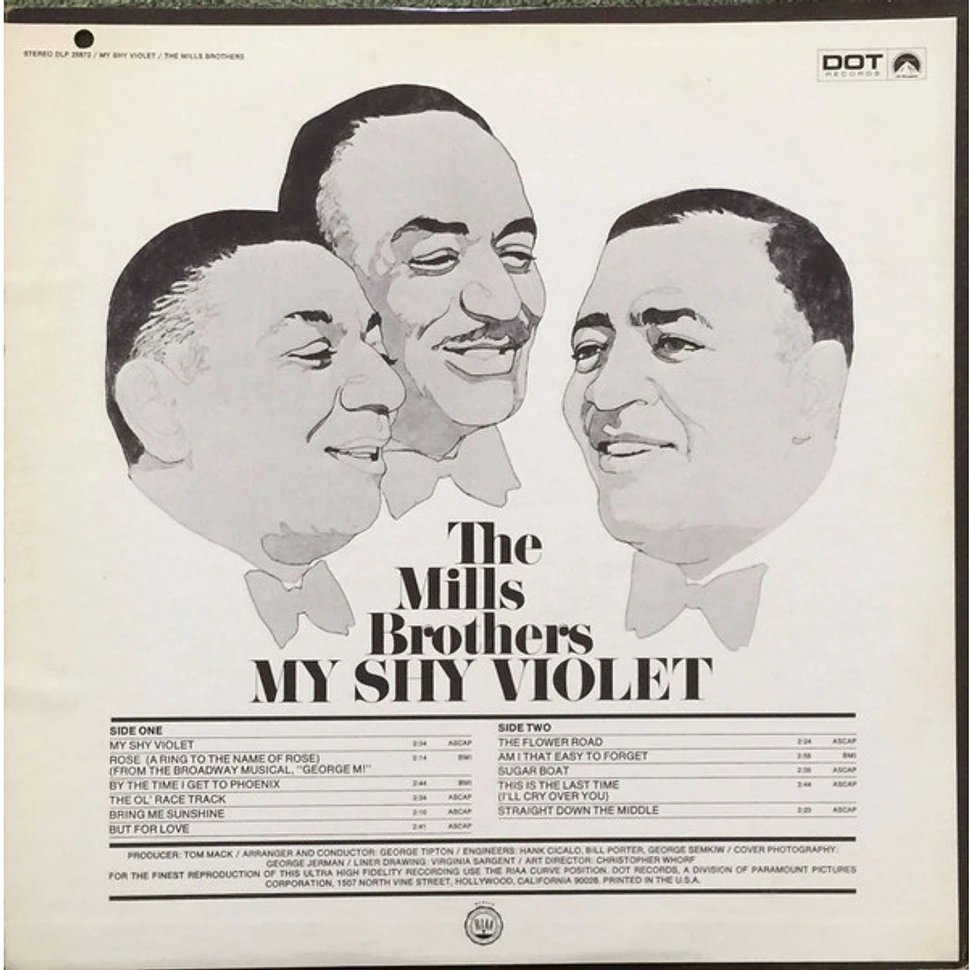 The Mills Brothers - My Shy Violet