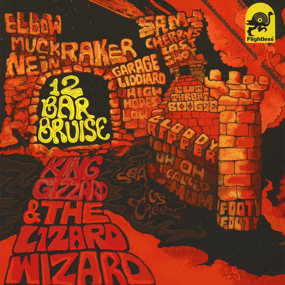 King Gizzard & The Lizard Wizard - 12 Bar Bruise Green Vinyl Edition