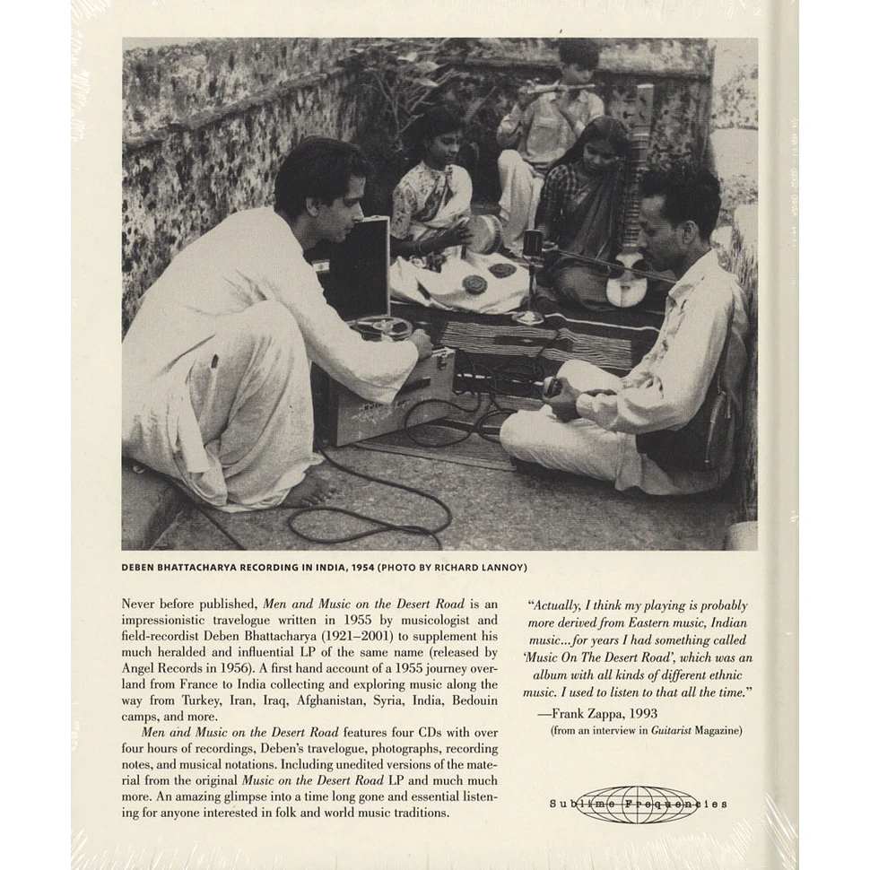 Deben Bhattacharya - Paris To Calcutta: Men And Music On The Desert Roads
