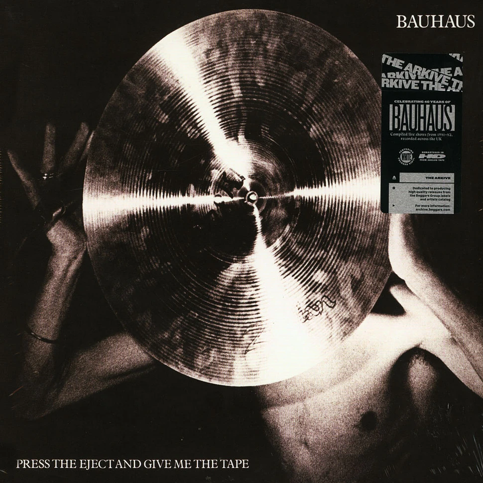 Bauhaus - Press The Eject And Give Me The Tape White Vinyl Edition